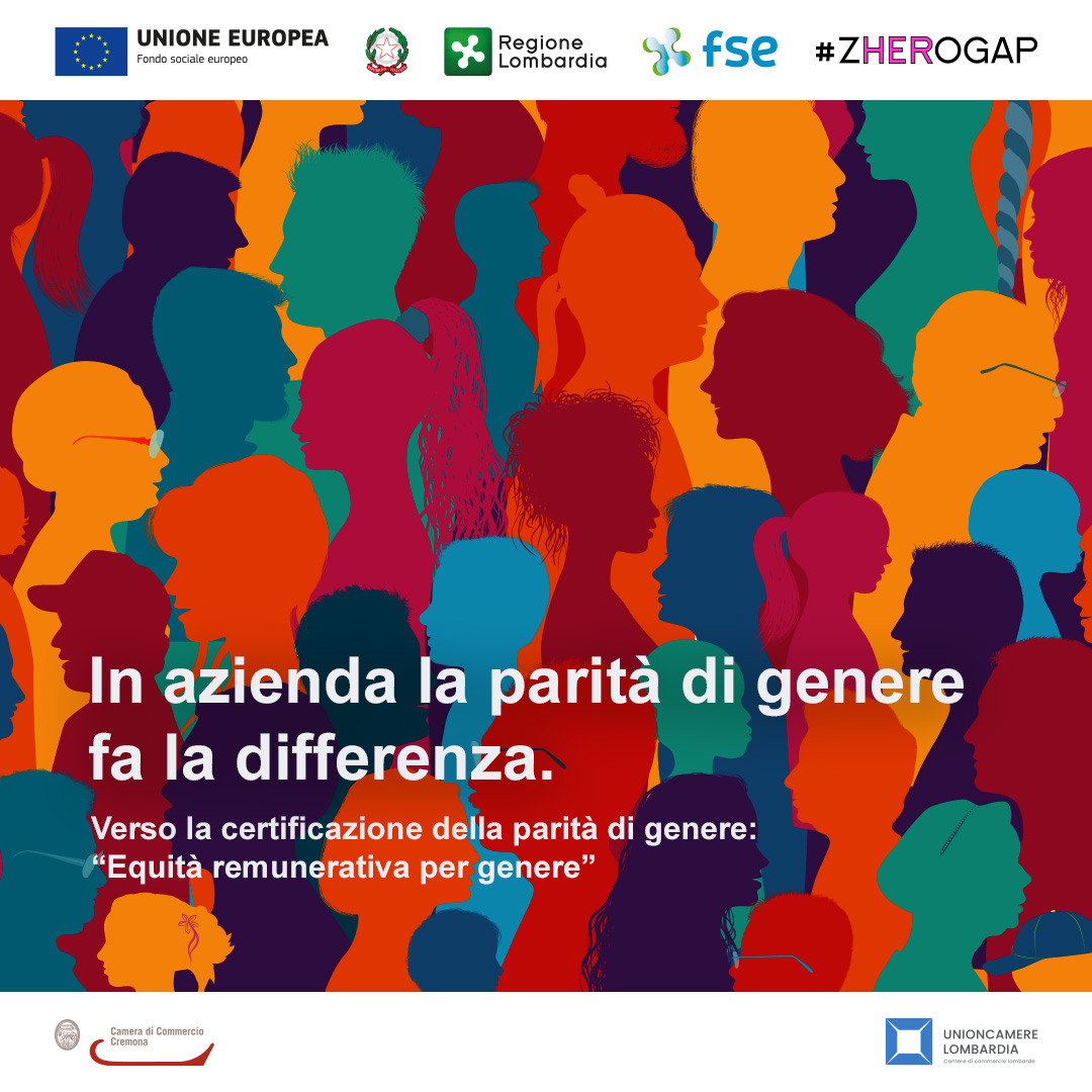 Geder pay gap, a Cremona la quinta area della certificazione della parità di genere Geder pay gap, a Cremona la quinta area della certificazione della parità di genere